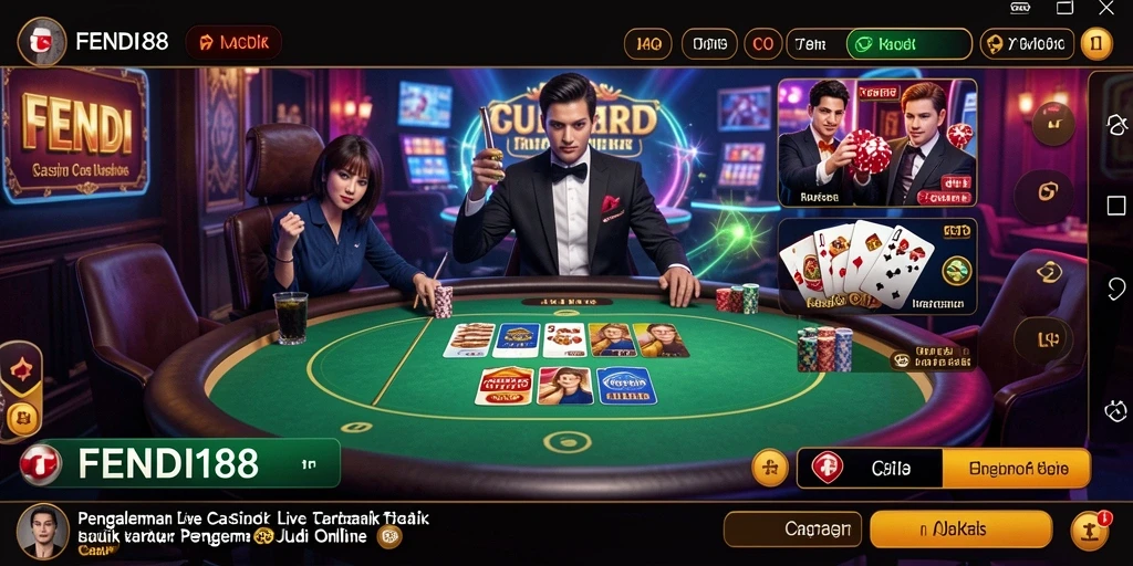 Tampilan gameplay menarik di FENDI188 dengan dealer profesional.